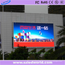 P10 SMD3535 7500CD / M2 Farbenreiche reparierte LED-Bildschirm-im Freienverkleidung für Videowand-Werbung